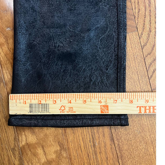 NWT Women's Frye & Co Faux Suede Trouser, Regular Fit Bootcut in Black, size 8 - Picture 15 of 15